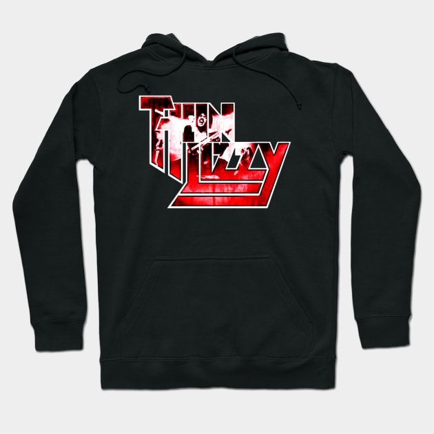 Thin Lizzy Vintage Hoodie by Borestore